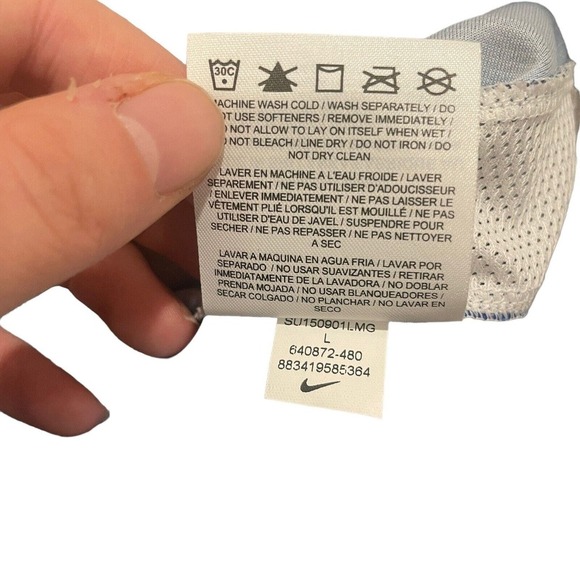 Nike Team USA Women’s Stadium Away Soccer Jersey DriFit World Cup 2015 Sz Large - Picture 11 of 12